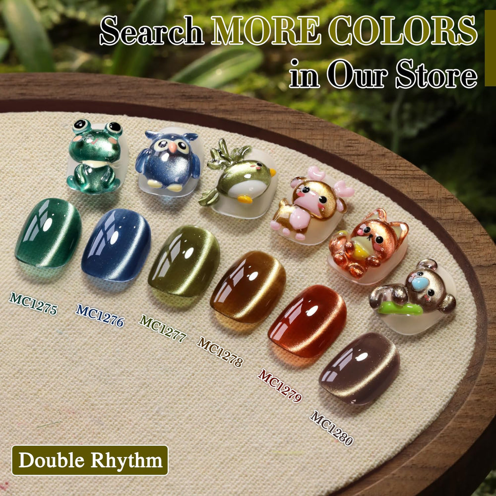 Non-toxic, low-odor Double Rhythm gel polish supports safer at-home manicures.