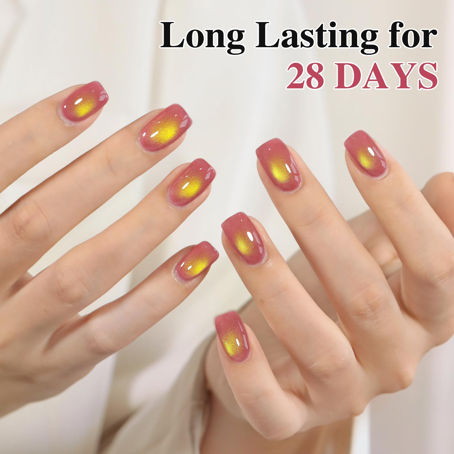 Double Rhythm non-toxic formula reduces odor while delivering rich color and shine