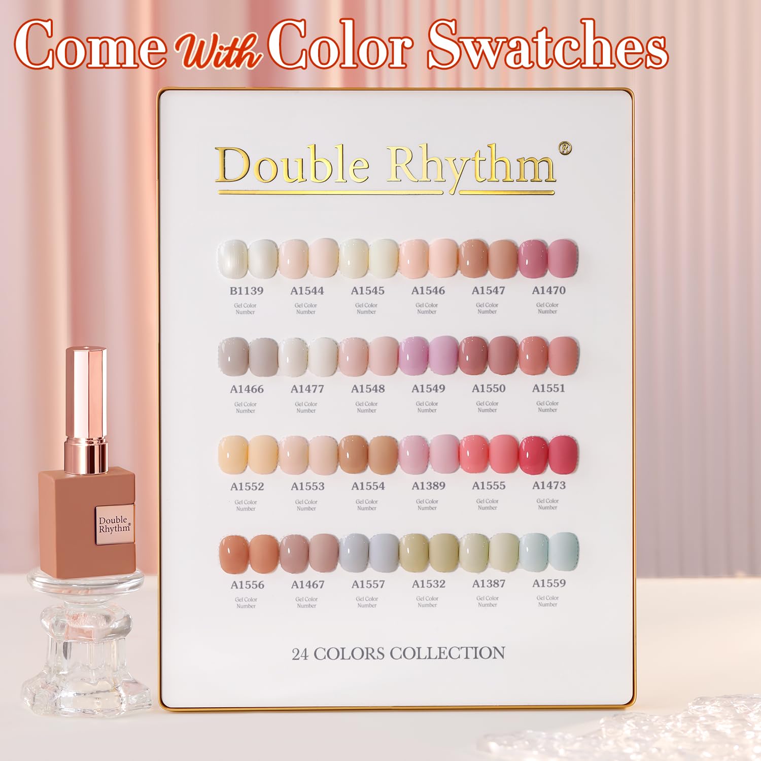 Double Rhythm compact packaging designed for tidy storage.