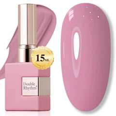 Double Rhythm Pale Pink 1470 bottle front showing the all-season gel polish shade.