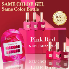 Double Rhythm purple gel polish bottle, rich color for stylish nails