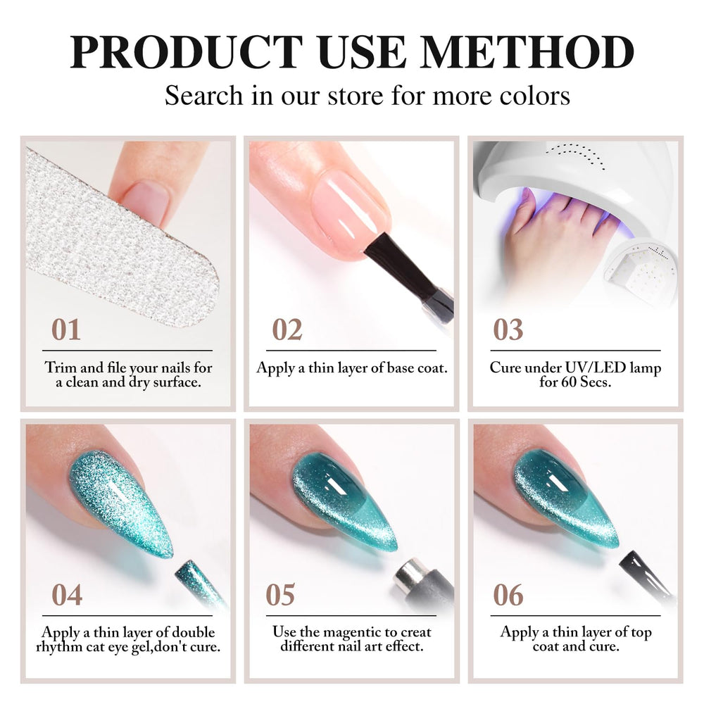 Safe-use guidelines for smooth, stylish nail application.