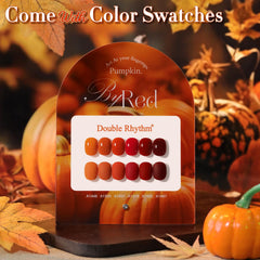 Double Rhythm same-color same-bottle polish displays consistent shade for at-home manicures.
