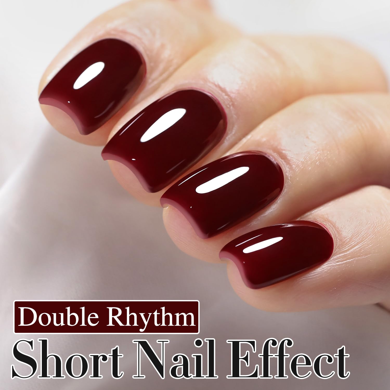 Double Rhythm sheer neutral swatch highlighting delicate, natural look