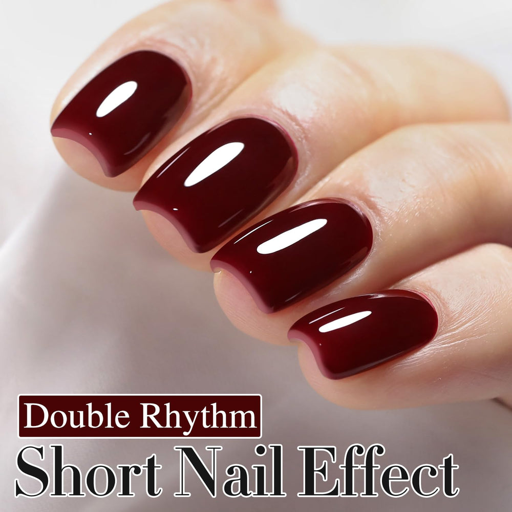 Double Rhythm sheer neutral swatch highlighting delicate, natural look