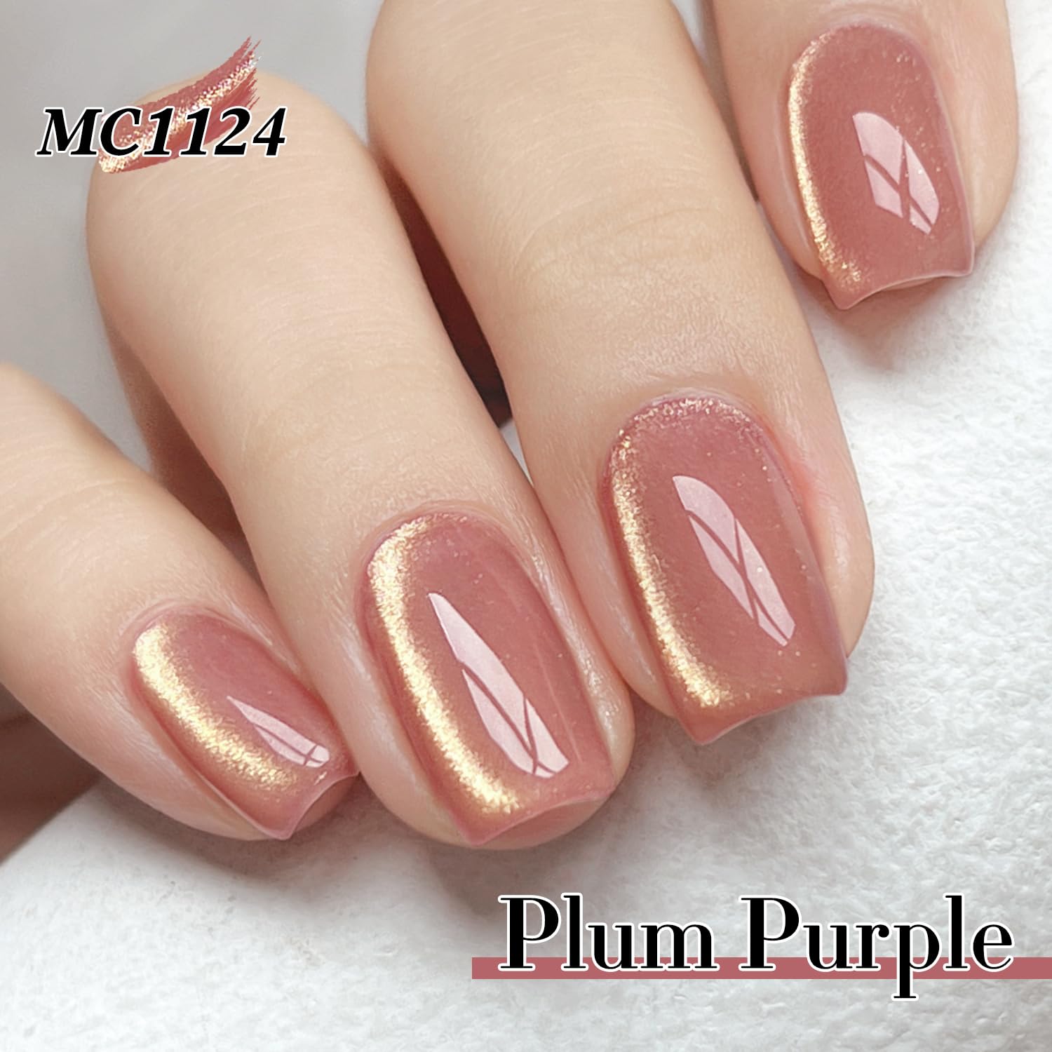 Double Rhythm shimmer glitter polishes swatches in six vibrant hues