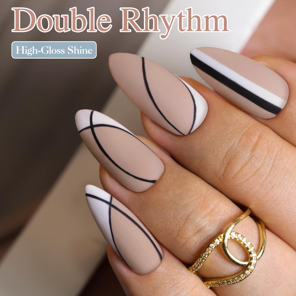 Double Rhythm skin-test warning reminds to patch-test before use.