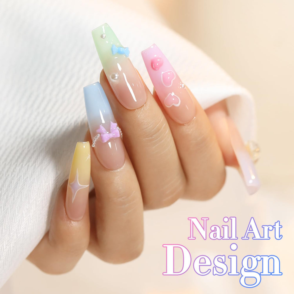 Double Rhythm soak-off gel polish kit offers easy removal at home.