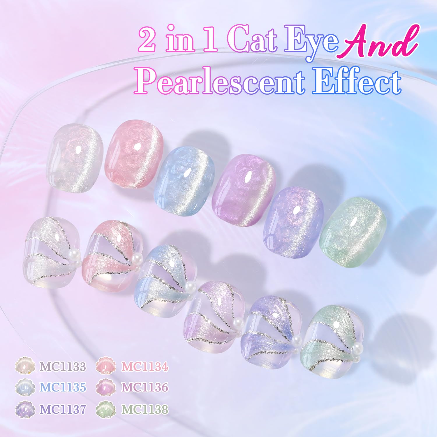 Compact 15ml Mermaid Blue gel polish for easy at-home use and storage.