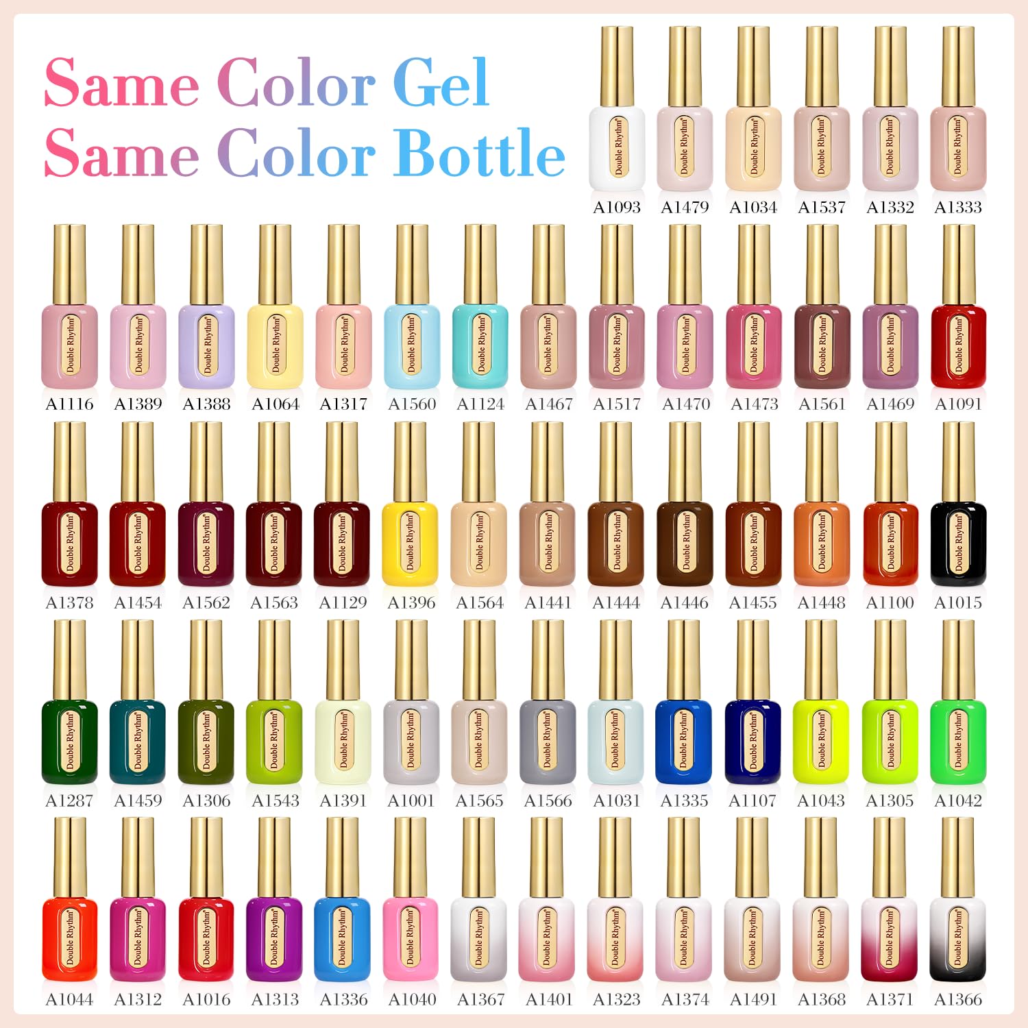 Double Rhythm is ideal for DIY nail art at home projects.