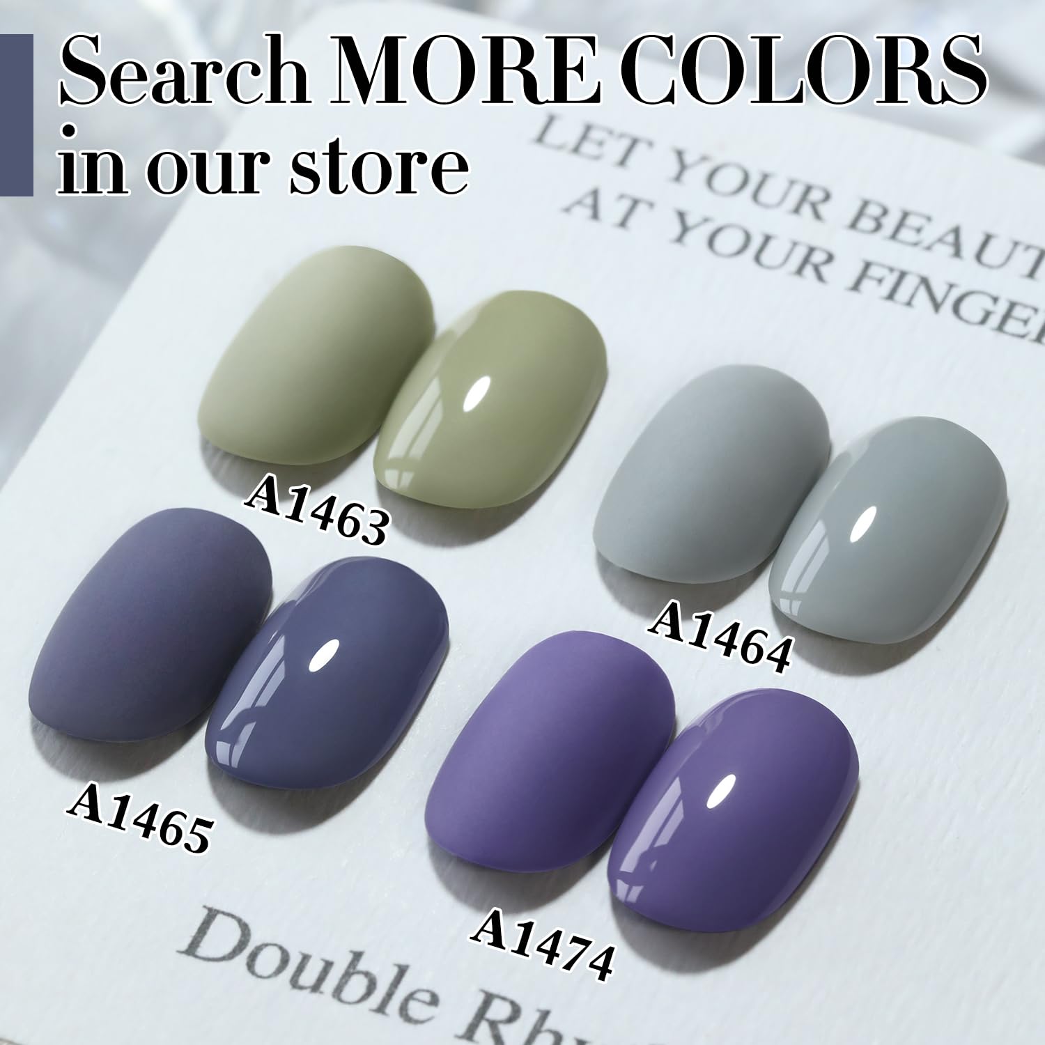 Double Rhythm top coat finish delivers durable shine.