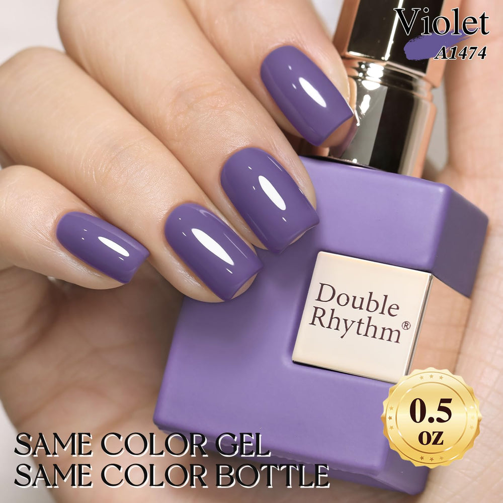 Top coat gloss finish for Double Rhythm gel polish