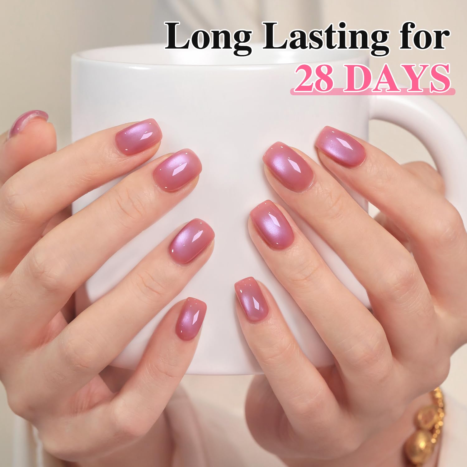Double Rhythm Non-toxic formula promises safer nails with low odor during application