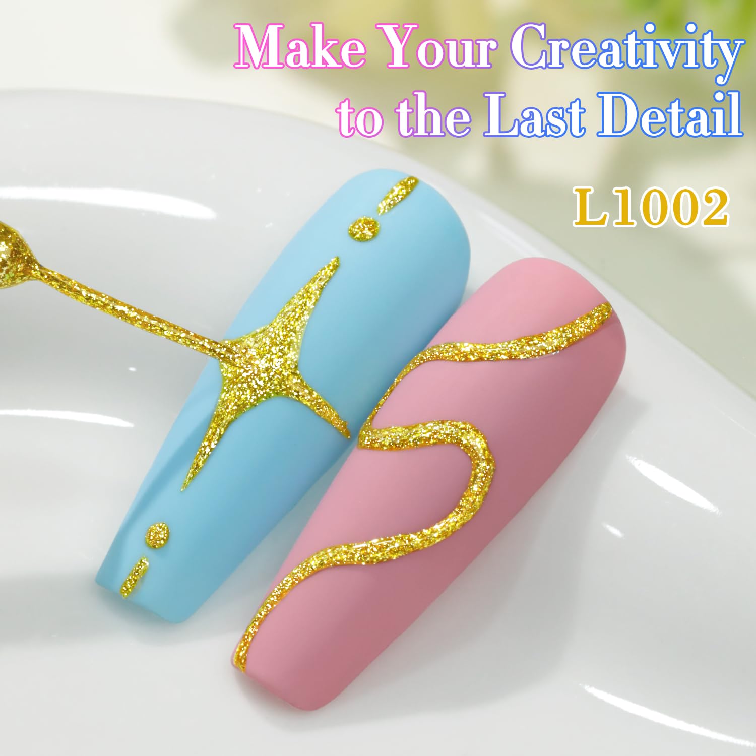 Double Rhythm toxin-free pigment gel supports safe nail color.