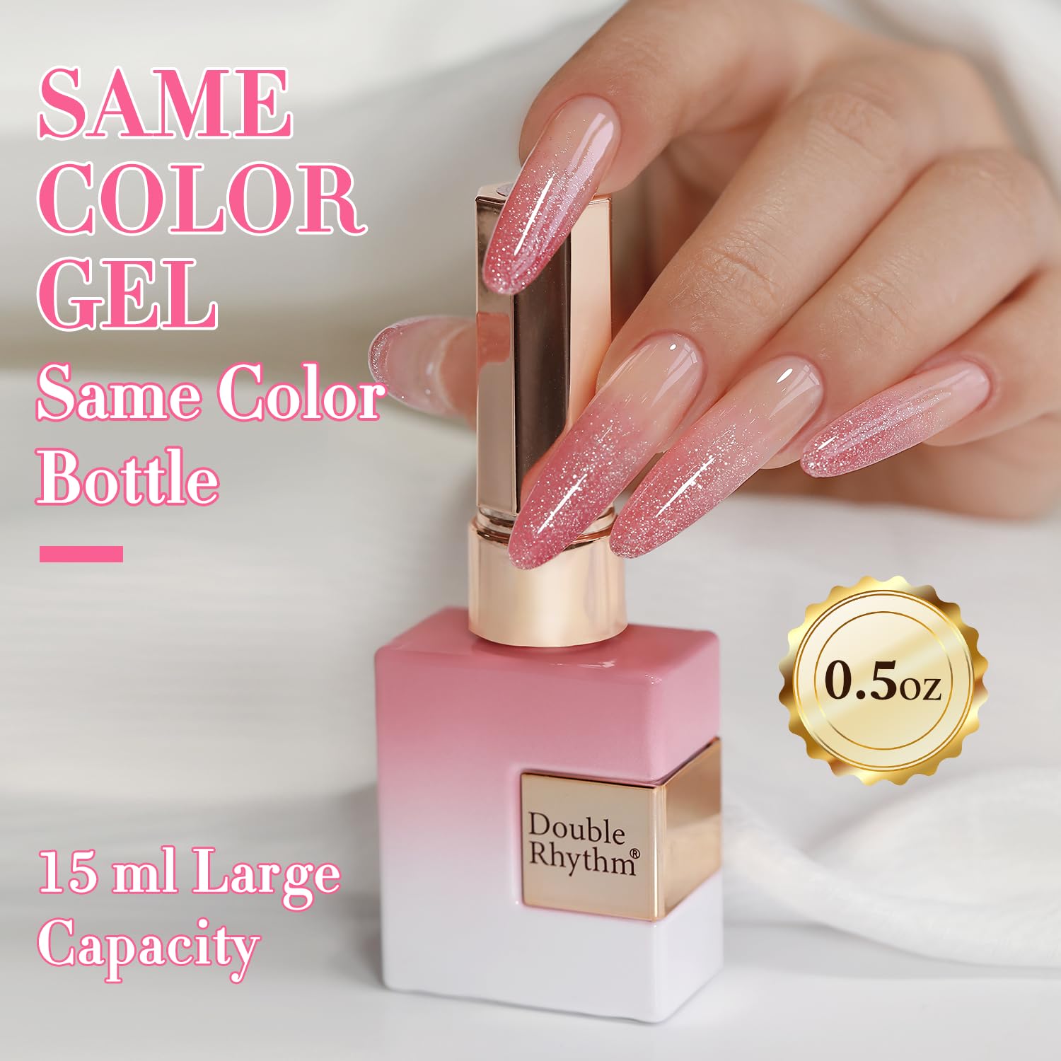 Double Rhythm toxin-free, low-odor formula supports comfortable use.