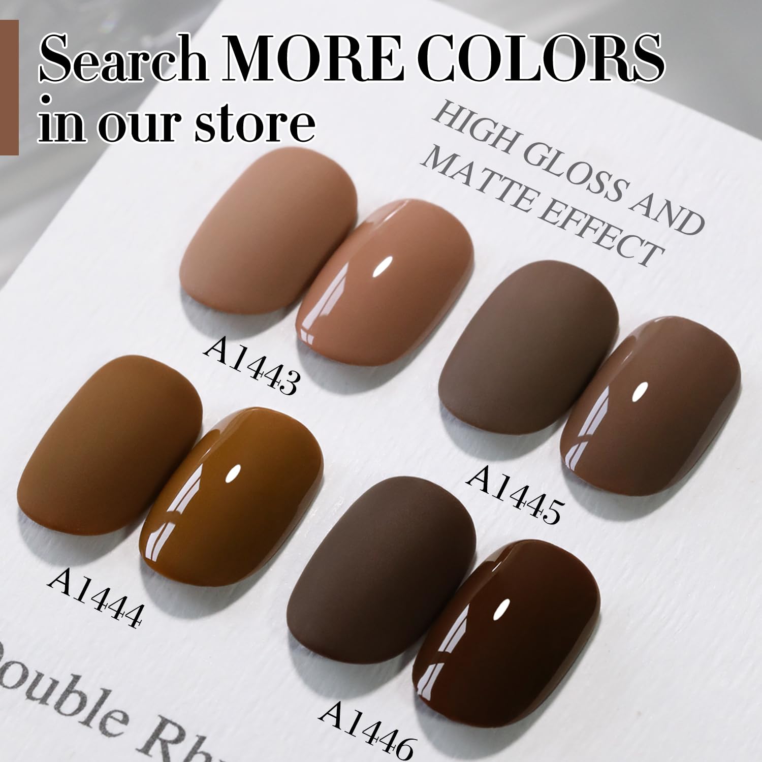 Double Rhythm toxin-free, low-odor formula protecting nails