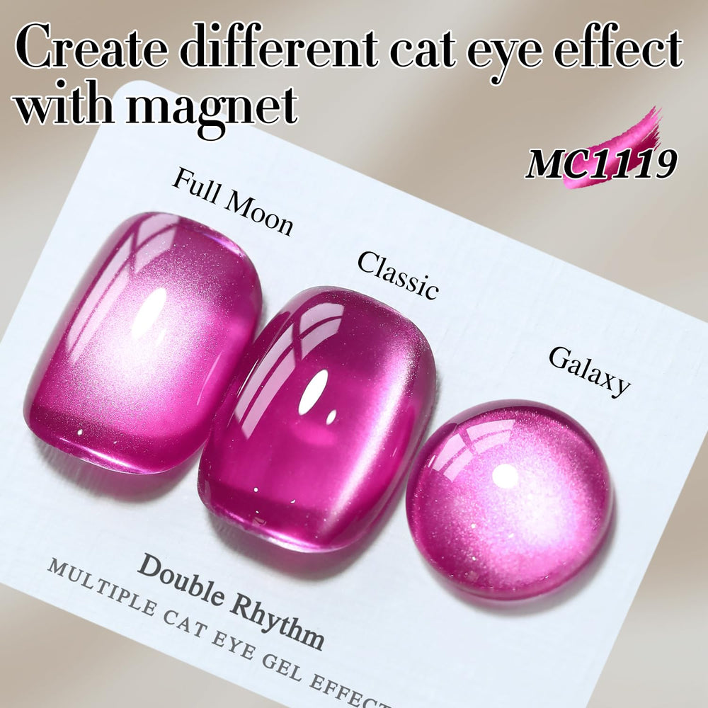 Double Rhythm Translucent Jelly Coat 15ml reveals soft, flexible sheer color finish.