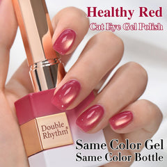 Double Rhythm translucent jelly color swatch highlights buildable, sheer-to-rich coverage