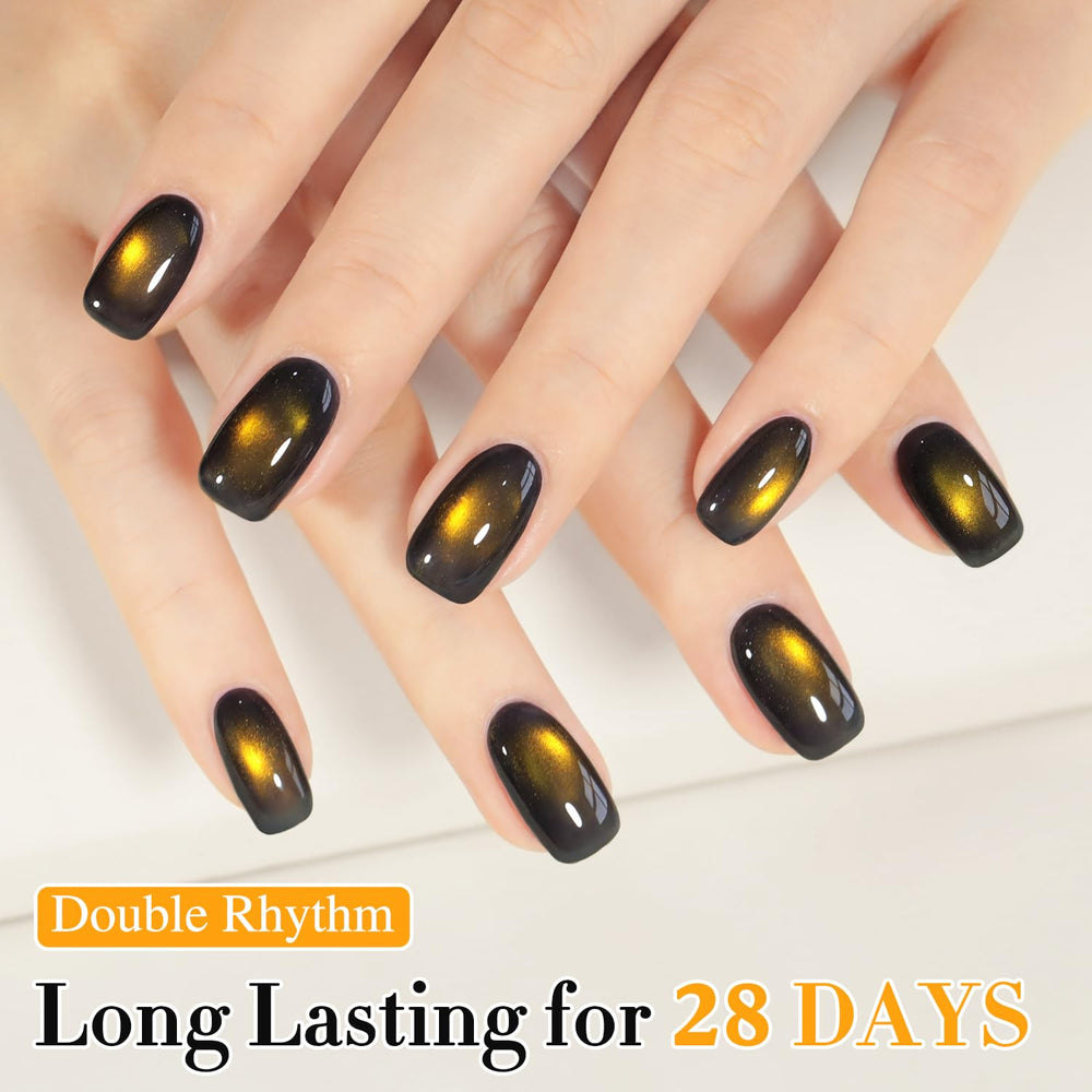 Translucent color nail art preview by Double Rhythm for versatile looks