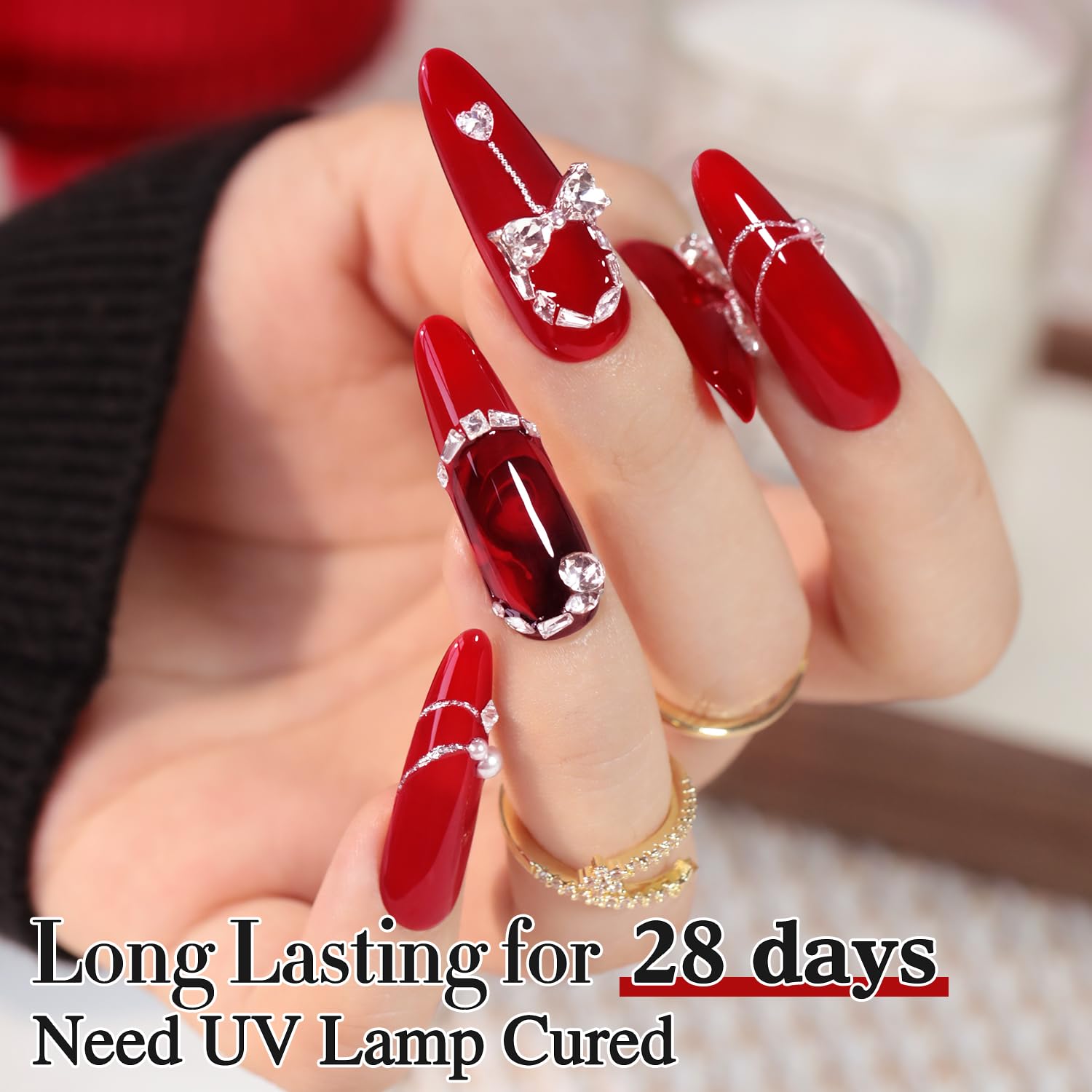 Double Rhythm UV/LED cure in 60-120 seconds for quick dry time.