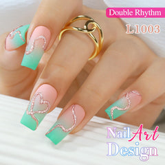 Double Rhythm UV/LED curing ready gel for quick at-home manicures