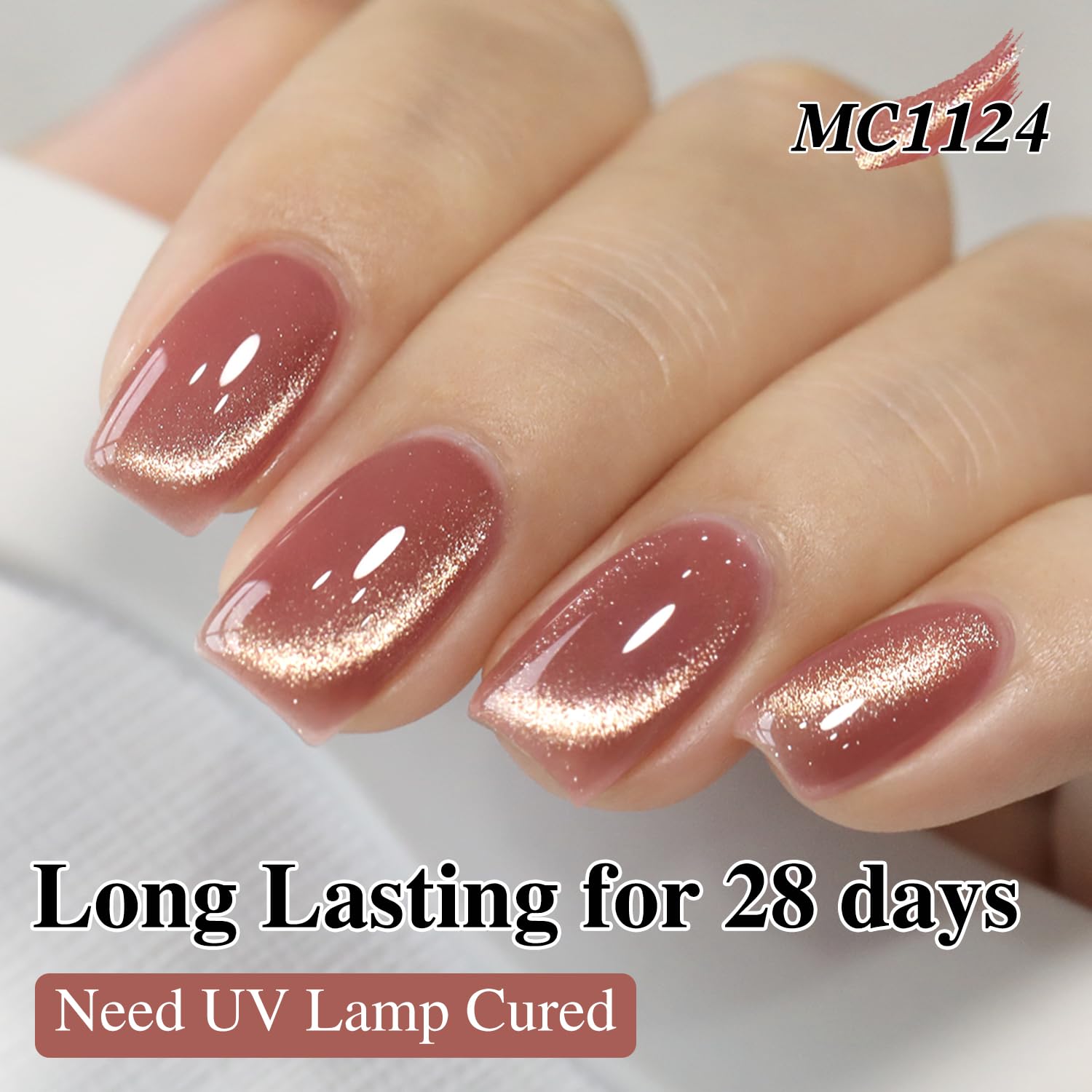 Double Rhythm soak-off gel removable with standard methods