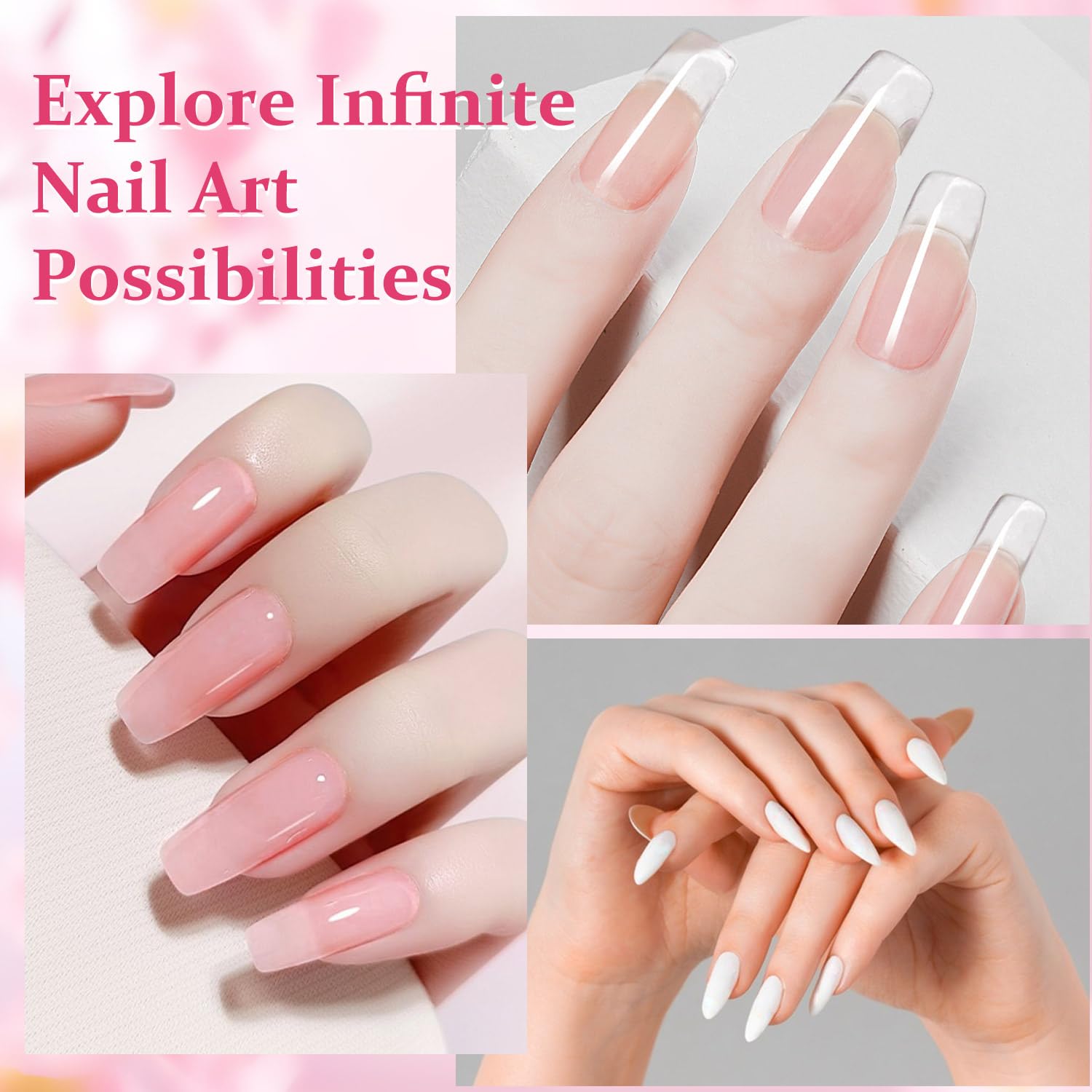 Acrylic nail brush from DouborQ kit for precise application