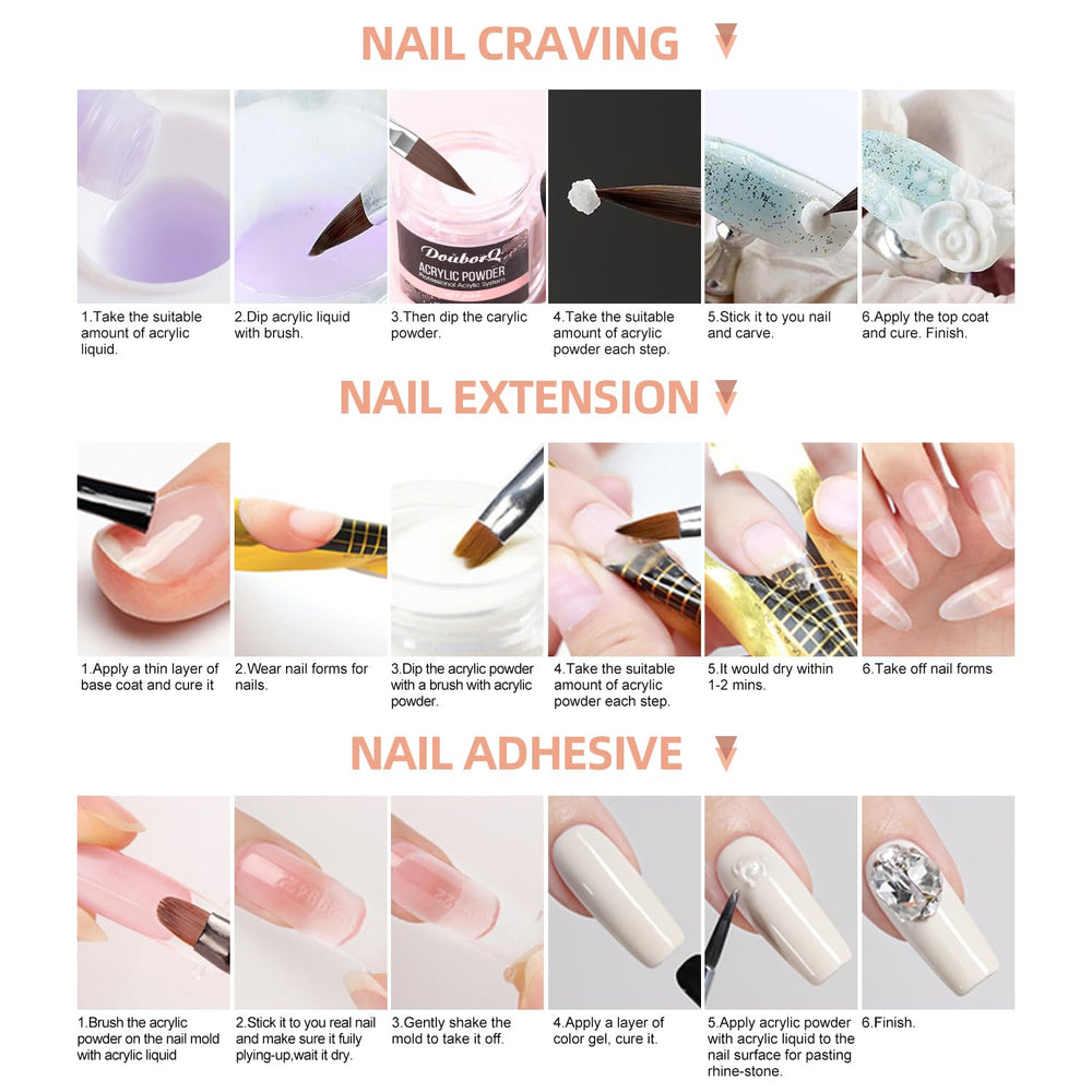 DouborQ nail clippers for clean, precise shaping
