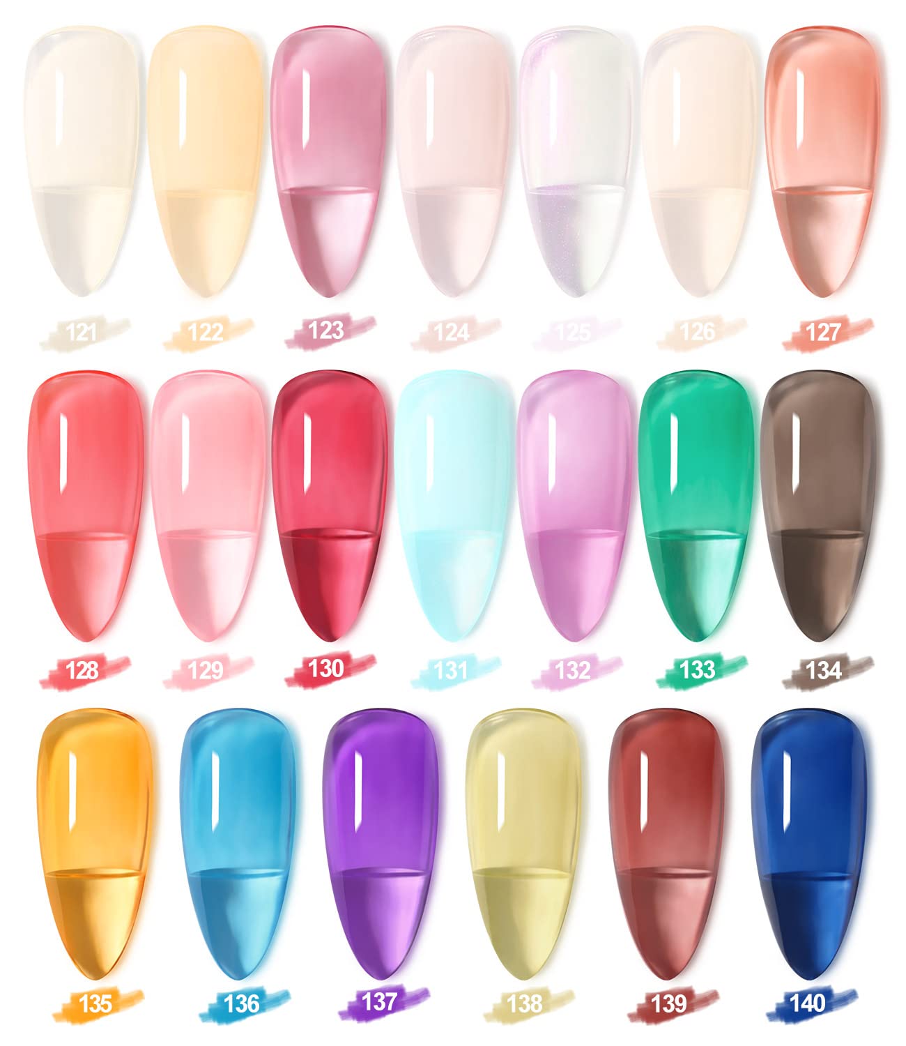DouborQ pink jelly gel nail polish for soft, wearable everyday nails.