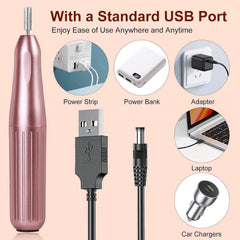 DouborQ Nail Kit LED lamp for even curing and long-lasting results