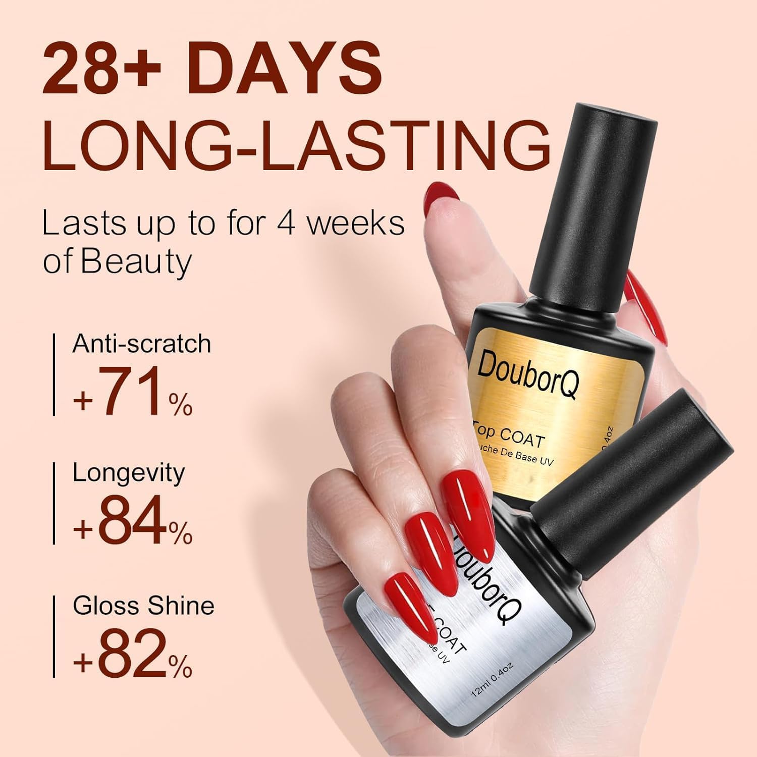DouborQ Nail Kit brush for precise acrylic application
