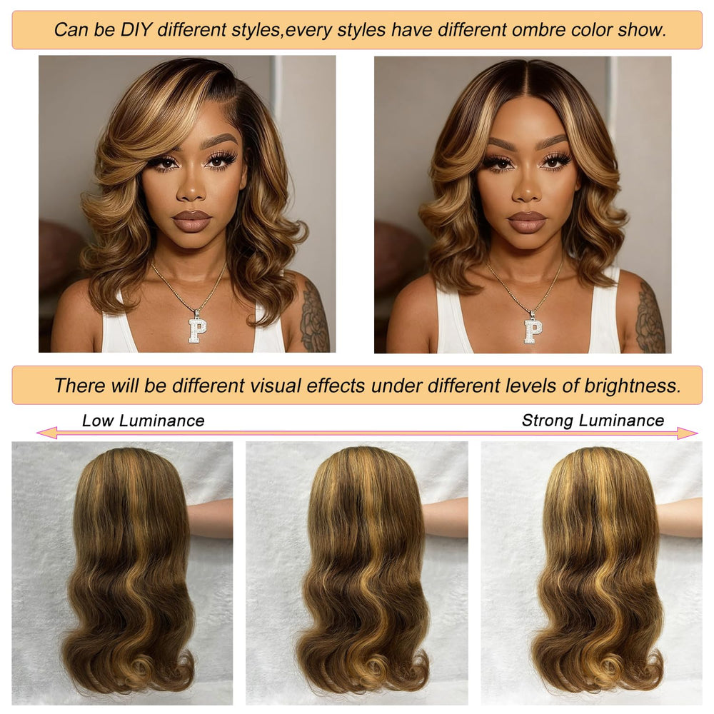 Douyin pre-plucked natural hairline bob for smooth start