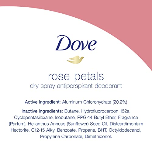 Dove 48-hour protection Rose Petals keeps you fresh day and night.