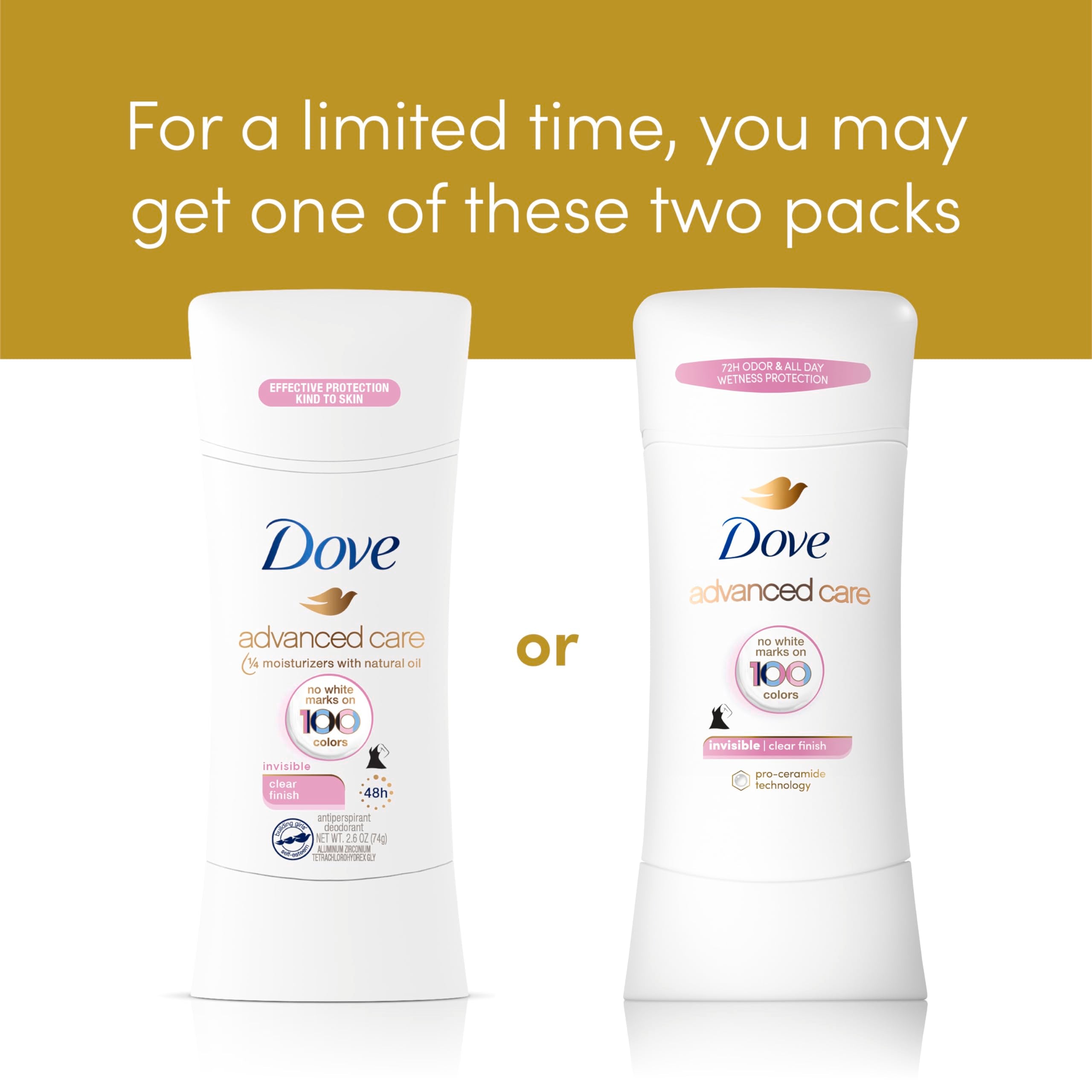 Dove Advanced Care fragrance notes pineapple pear rose