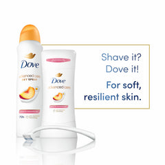 Dove Advanced Care Peach & Chamomile Tea close-up of fragrance and texture