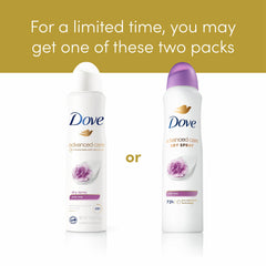 Dove Advanced Care Pink Rosa fragrance emphasis with floral notes.