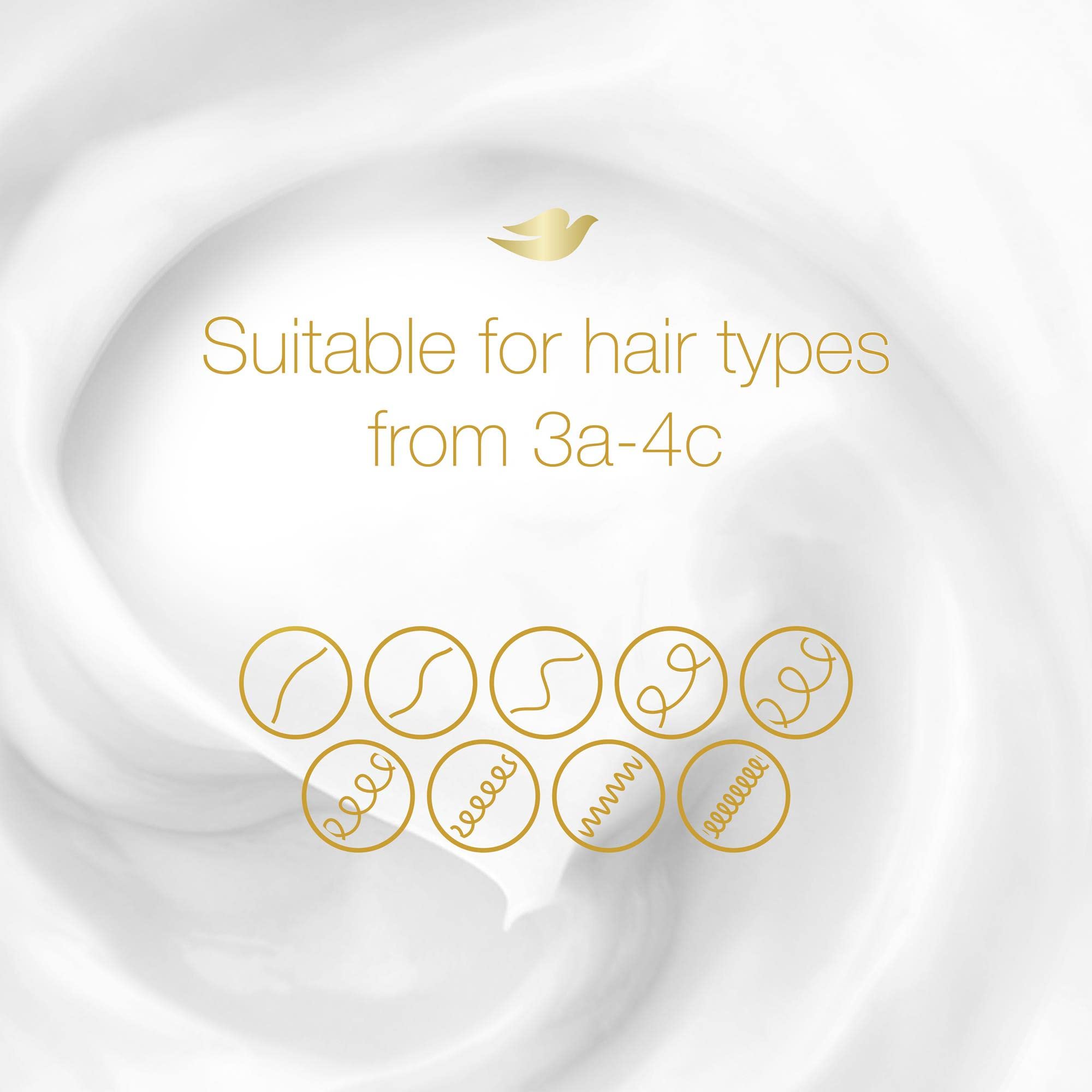 Dove Amplified Textures shaping butter cream close-up texture for smooth styling.