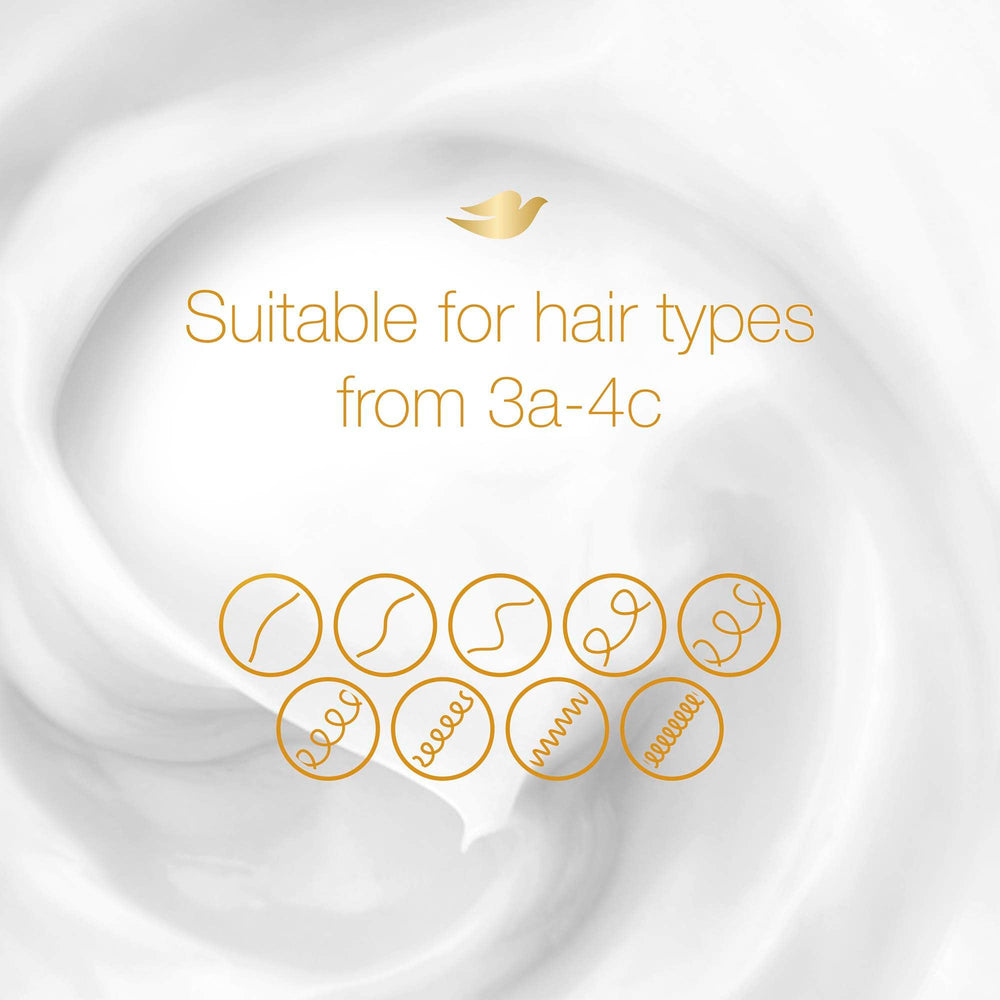 Dove Amplified Textures shaping butter cream close-up texture for smooth styling.