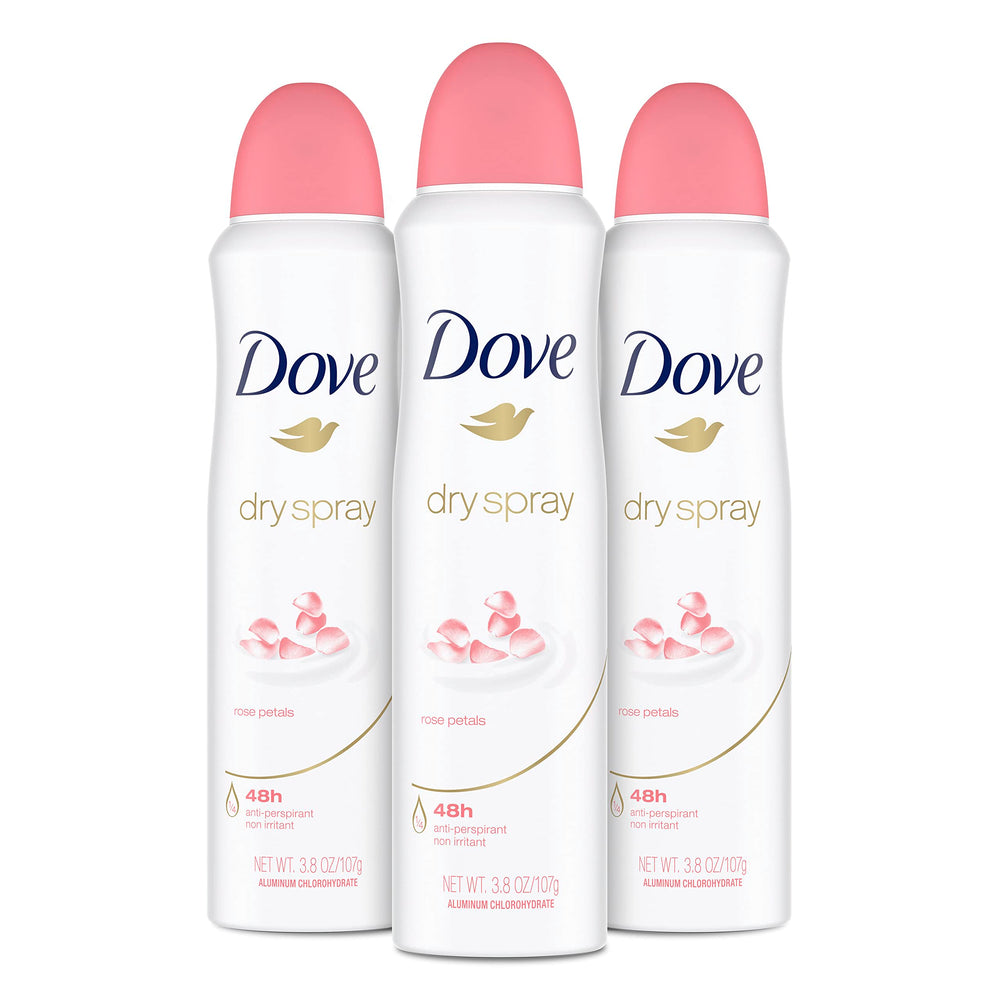 Dove antiperspirant Rose Petals 3.8 oz delivers long-lasting protection and soft underarms.