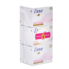 Dove Beauty Cream Bar Soap pink-hued bar offering gentle cleanse with moisture.