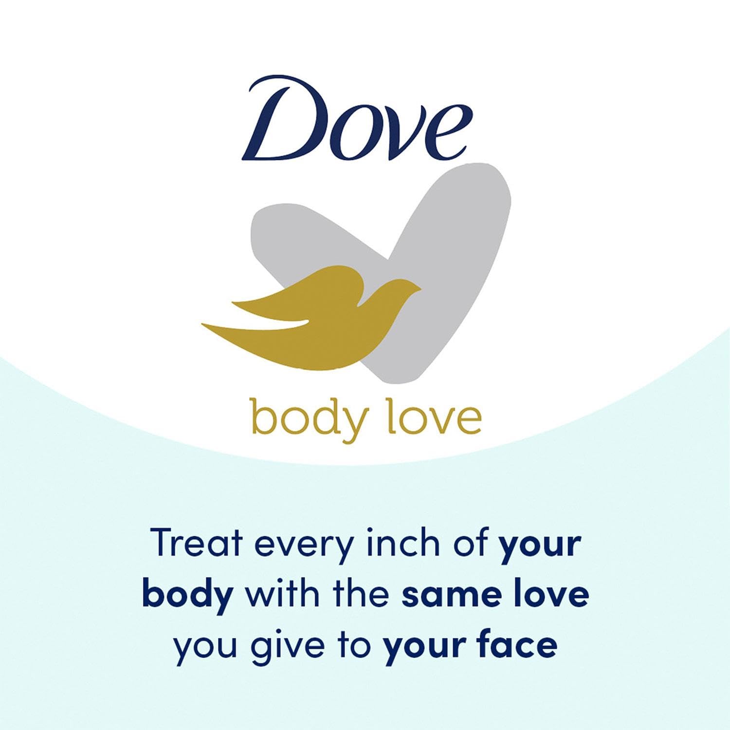 Dove Body Lotion being applied on arm demonstrates quick absorption.