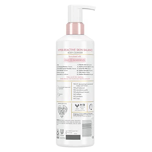 Dove Body Love bubble-lather image shows gentle cleansing in the shower.