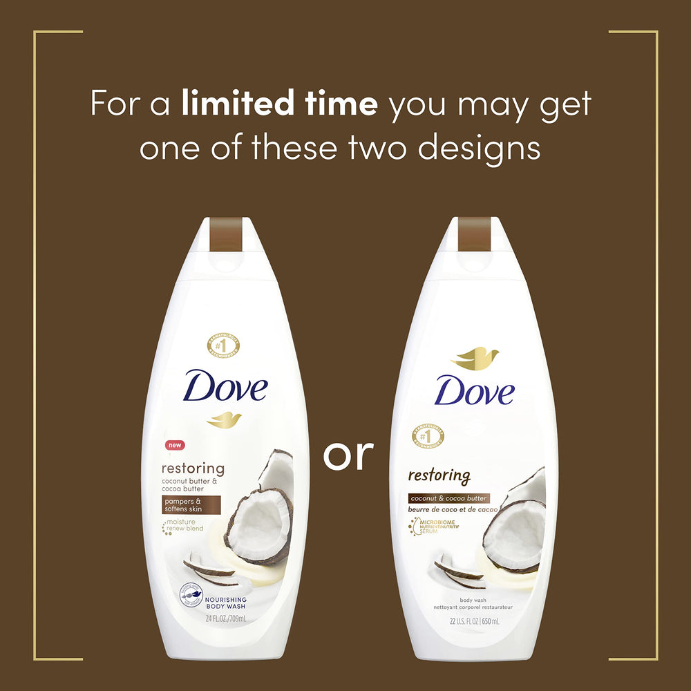 Dove Body Wash bubbles deliver luxurious foam for a refreshing daily cleanse.