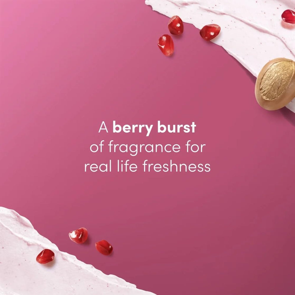 Dove Body Wash lather captured for deep hydration in the shower.