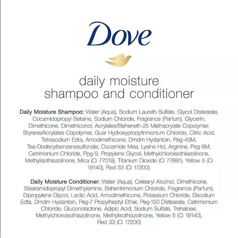 Dove bottle-pump on bathroom counter ready for daily use