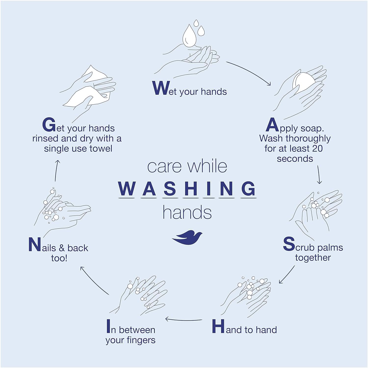 Dove Care by Nature daily-use shower gel in action for everyday cleansing