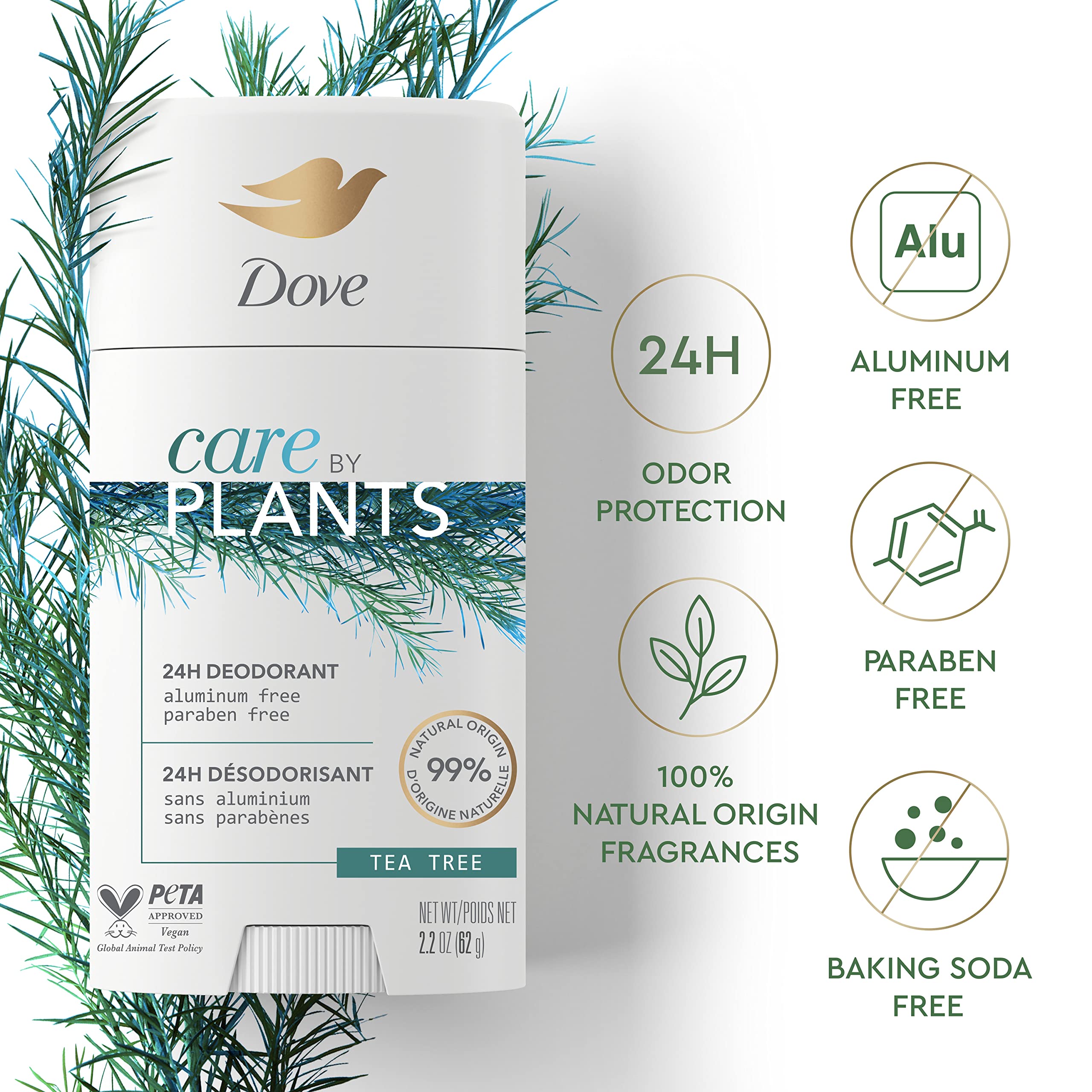 Dove 3-count box display highlights a convenient multi-pack option.