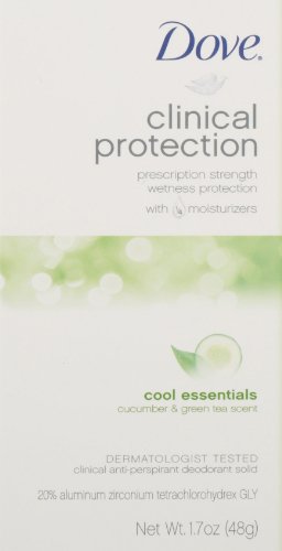 Dove Clinical Protection Cool Essentials being applied for comfortable daily use.