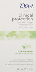 Dove Clinical Protection Cool Essentials being applied for comfortable daily use.