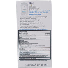 Dove Original Clean deodorant in use with smooth glide